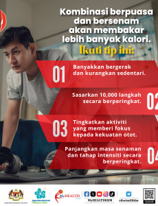 Kombinasi Berpuasa Dan Bersenam Akan Membakar Lebih Banyak Kalori